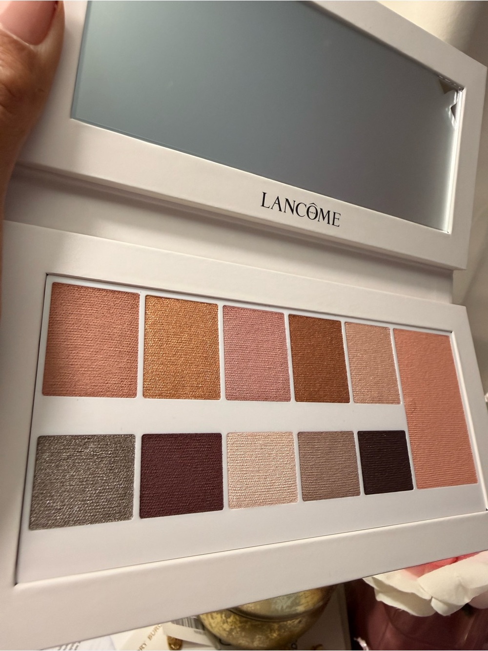 Lancôme Warm Pink & Peach Neutral Eyeshadow Palette
